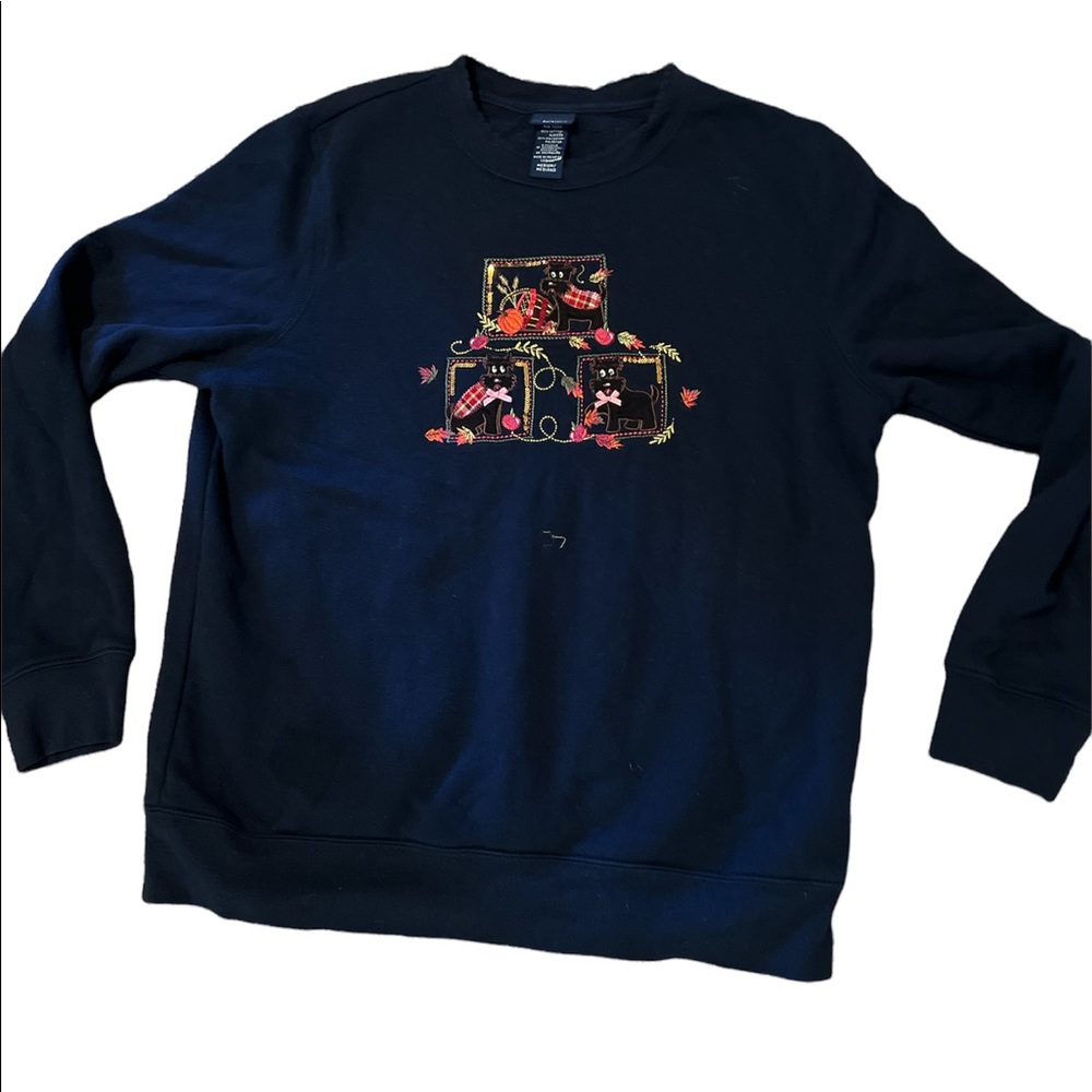 Vintage fall holiday sweater‎